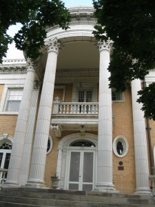 The historic Grant-Humphreys mansion in Denver's Quality Hill neighborhood.